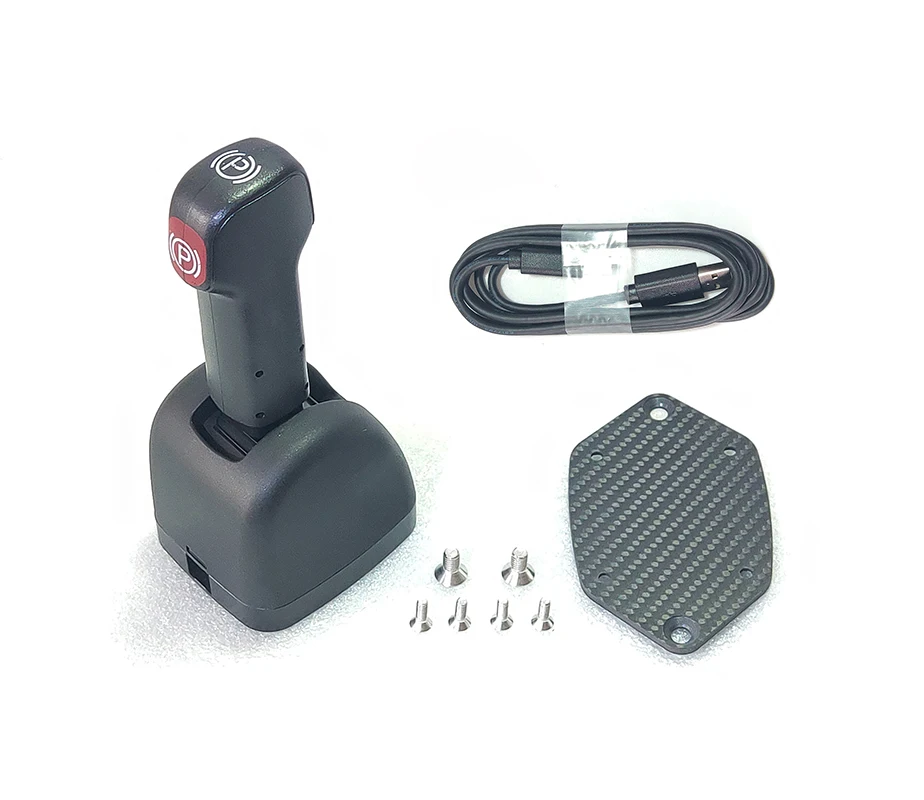 فرملة اليد USB للكمبيوتر الشخصي لـ Logitech G923 G27 G29 Thrustmaster T300 لشاحنة ETS2 الأوروبية/الأمريكية ألعاب سباق Sim فرامل اليد