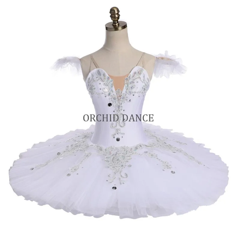 

Professional Customized Women Girls Performance Wear White Swan Lake Ballet Tutu