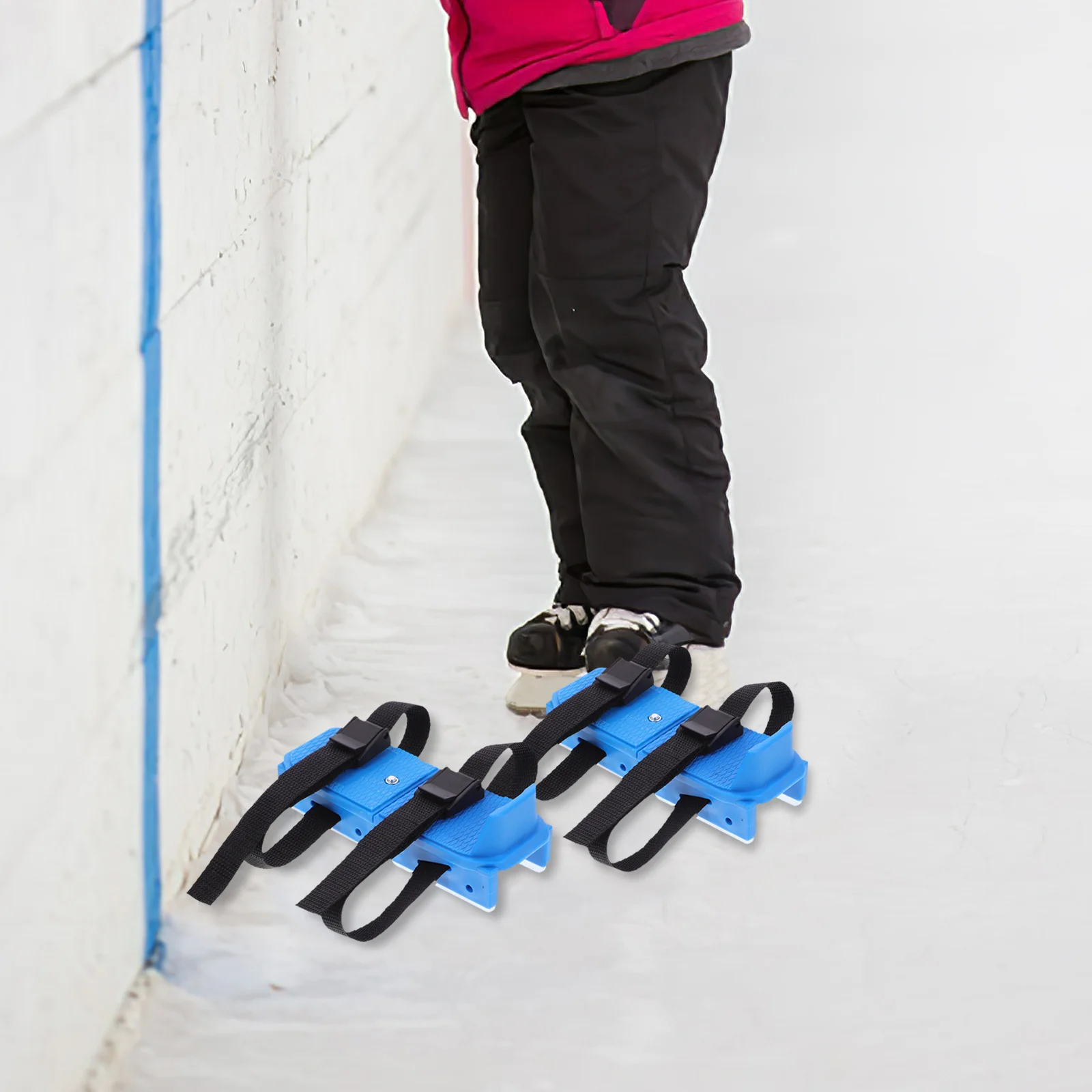 

1 пара коньков, регулируемые крепежные ремни, стабильные коньки против падения для начинающих, тренировочные коньки для катания на коньках