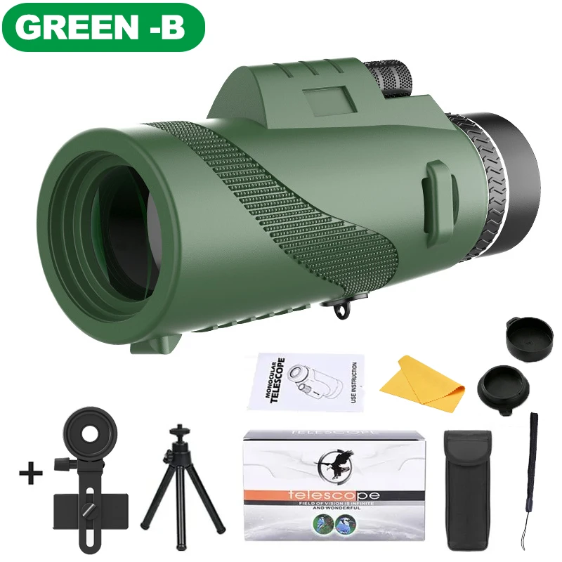 Other 80x5000 tragbares Zoom HD m Teleskop Falten Langstrecken Mini leistungs starkes Teleskop für die Jagd Sport Outdoor Camping Reisen 4