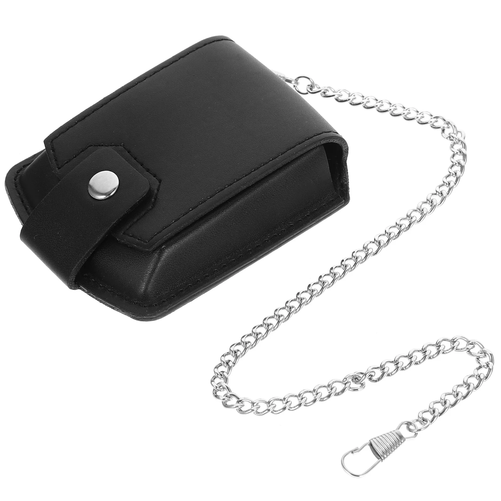 Pocket Watch Case Holder Small Waist Bag Portable Storage Pu Pouch