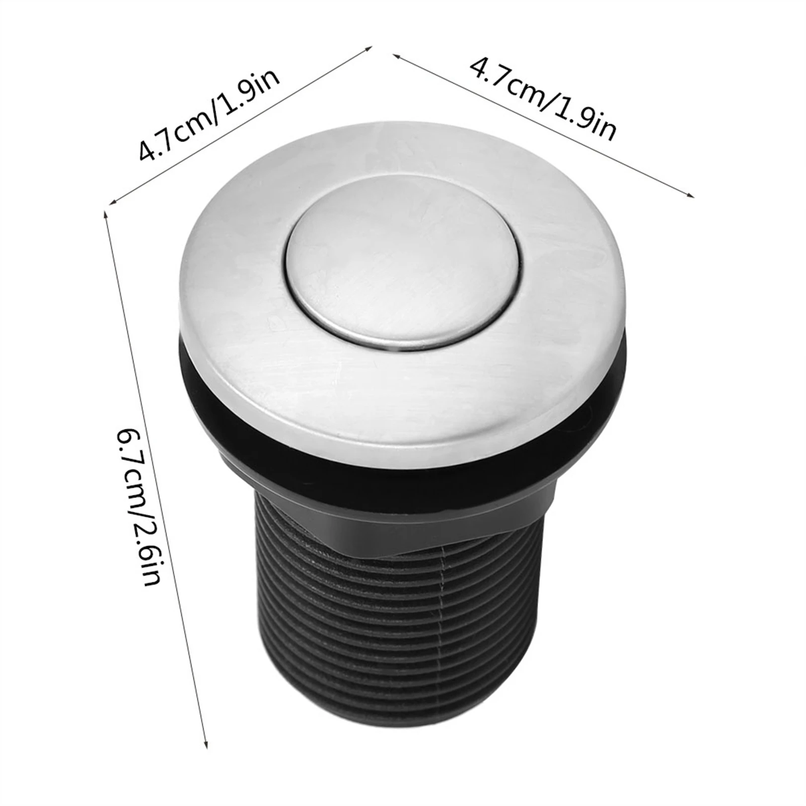 مفتاح الهواء خردة القمامة 32 مم مفتاح الهواء زر الذاتي التلقائي طقم خرطوم الهواء الهوائي