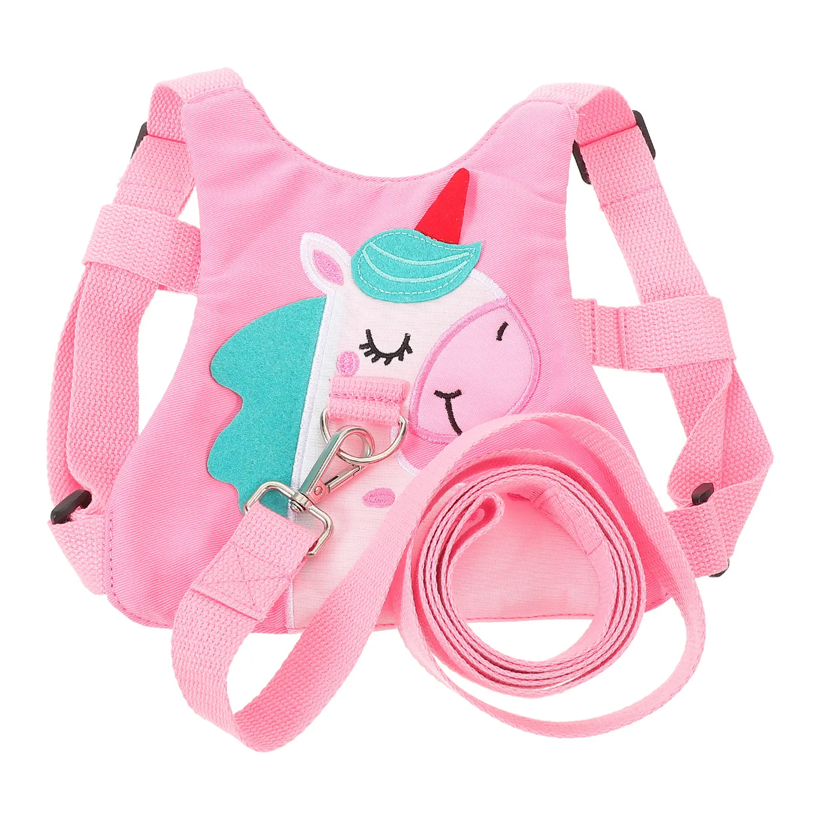 

Рюкзак-поводок для безопасности детей с тематикой единорога, регулируемый ремень, наручный ремень-фиксатор для детей, для активного отдыха, путешествий и повседневного использования
