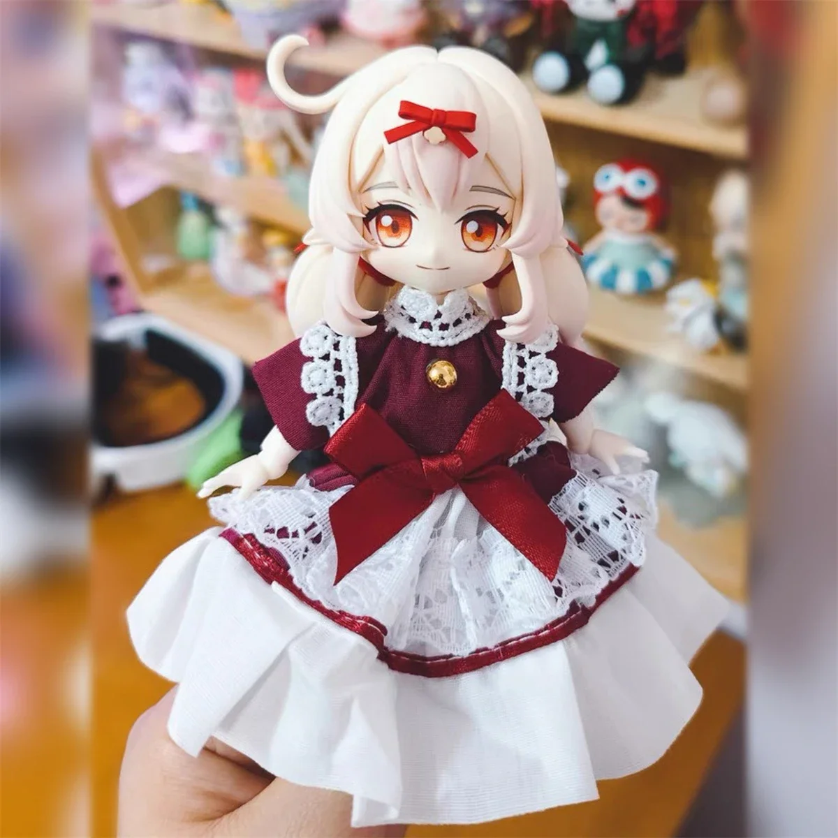 

Комплект одежды для кукол OB11 17 см — милые доступные наряды для YMY/GSC 1/12 BJD, полный комплект платьев Kawaii Lolita