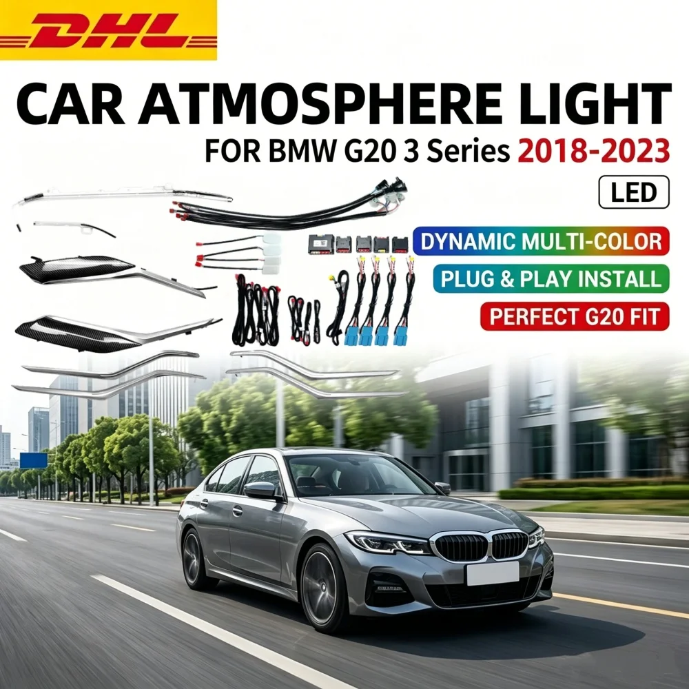Für BMW G20 3er Serie 2018-2023 Symphony Auto-Ambientebeleuchtung LED-Innenraumbeleuchtung Automobil-Innenausstattung