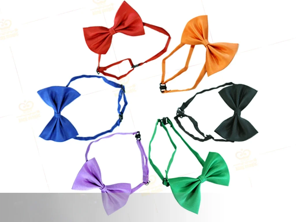 Quick Change Bow Tie Stage Magic Tricks Bow Tie Magic Close Up Magia Props Comedy Gimmicks Funny Illusions Magician Street Bar