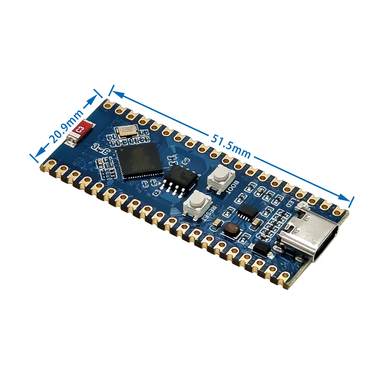 ESP32-S2-Pico Expansion Board 0.96 Inch Display Module 32-Bit LX7 Micro-Control 2.4GHz WiFi Development Board