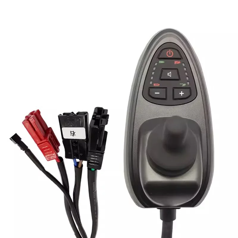 

Универсальный джойстик-контроллер для электрических инвалидных колясок с плавным переключением режимов и высокой степенью безопасности