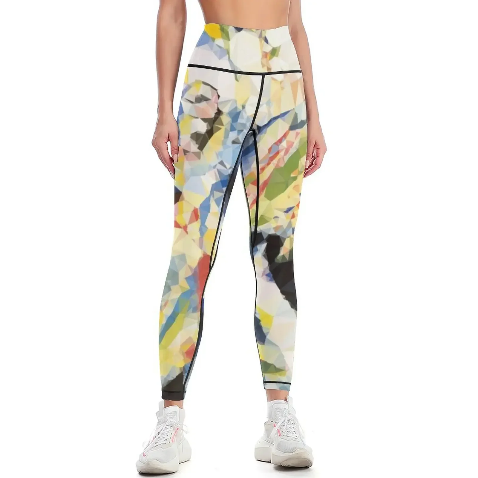 

Abstract Triangles After Kandinsky Leggings Women's sportswear joggers for Female legging pants sport legging Womens Leggings
