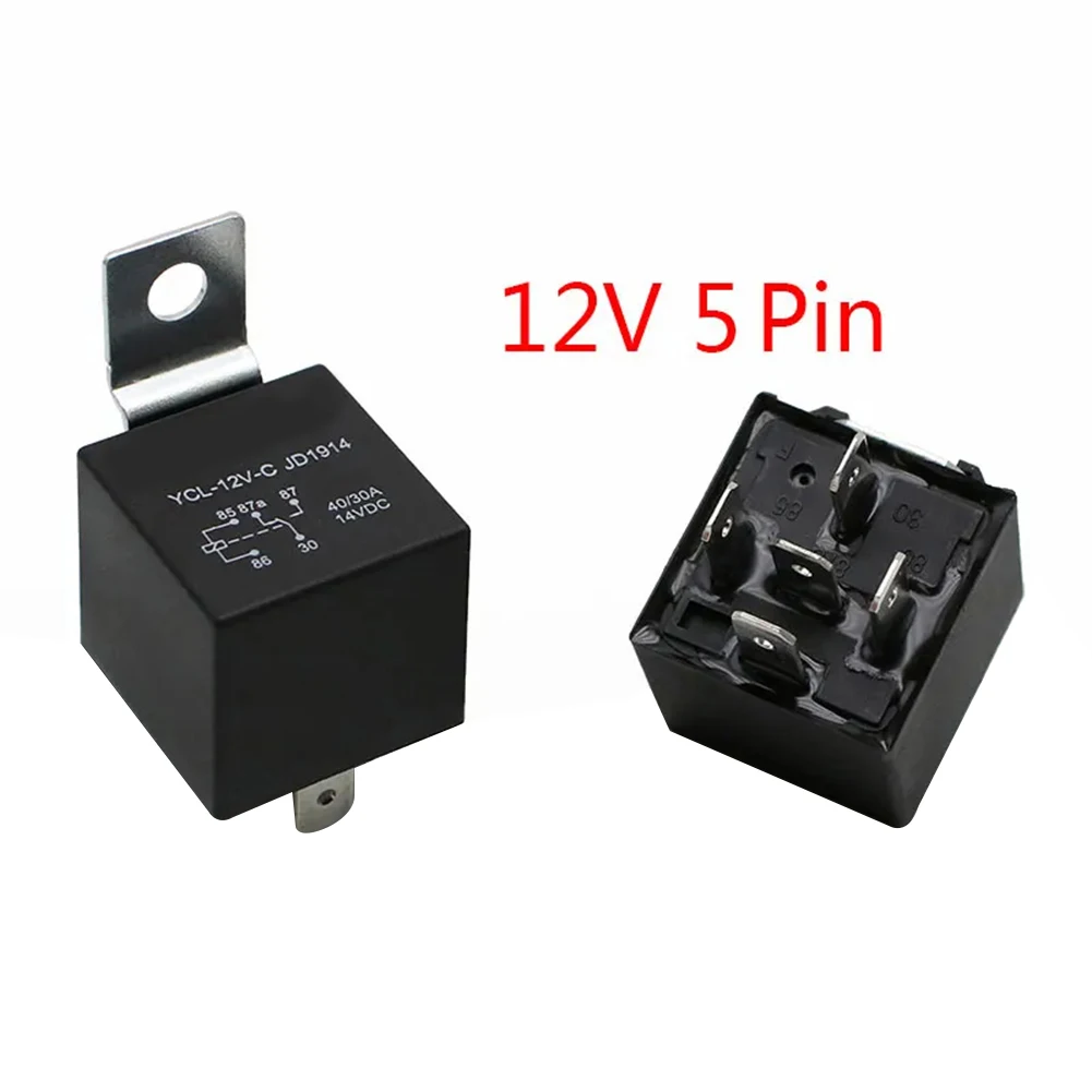 Diverse Applications of a 40A Normally Open Waterproof Relay in DC Powered Systems Including Headlights and Fans