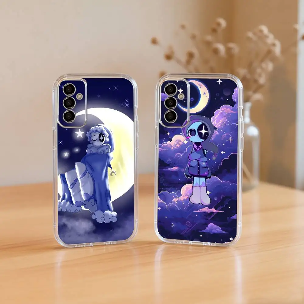 

Astro D-Dandys Game World Phone Case Transparent Silicone Soft For SamsungA10,12,20,21S,30,31,40,50,51,52,70,71