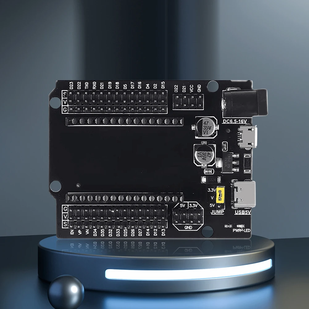 وحدة تطوير ESP32 Type-C مايكرو USB 30Pin وحدة لوحة الطاقة ESP-32 ESP32-DevKitC-32 GPIO لوحة توزيع #2