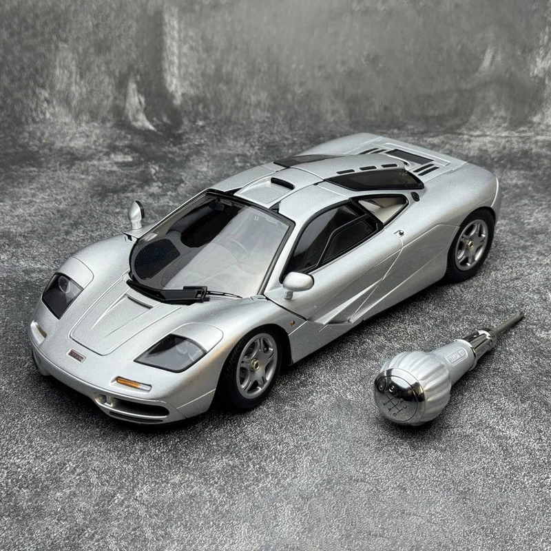 LCD 1:18 échelle en alliage moulé sous pression McLaren F1 XP5 supercar jouets voitures modèle classiques nostalgie adulte Souvenir cadeaux affichage statique