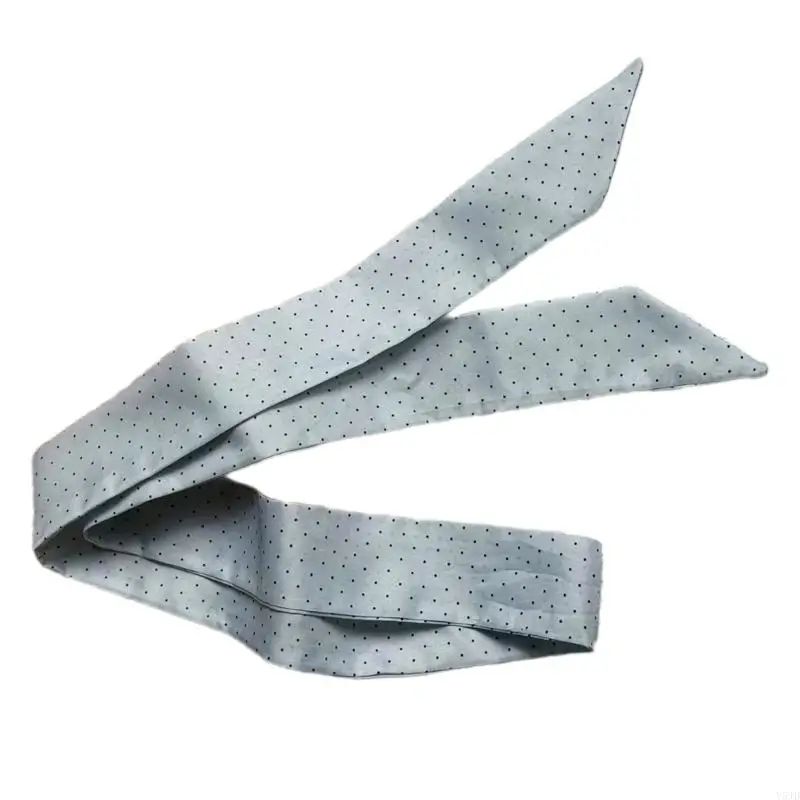 Y5JD Stylish Neck Scarf Round Dot Pattern Multipurpose For Women Fashion Accessory