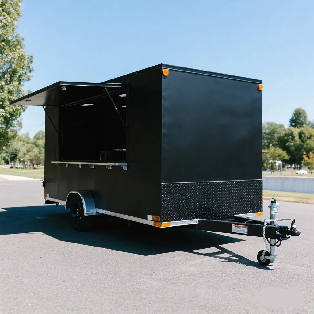 

Mobile Food Trailer Coffee Ice Cream Cart Hot Dog Red Wine Kiosks Van Truck with Cooking Equipment for Sale In USA