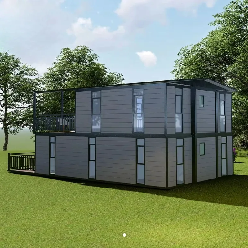 YG Customized Custom 20Ft 40Ft Expandable Container Prefabricated House With Kitchen Villa Prefab Luxury Portable Home Casa Cont