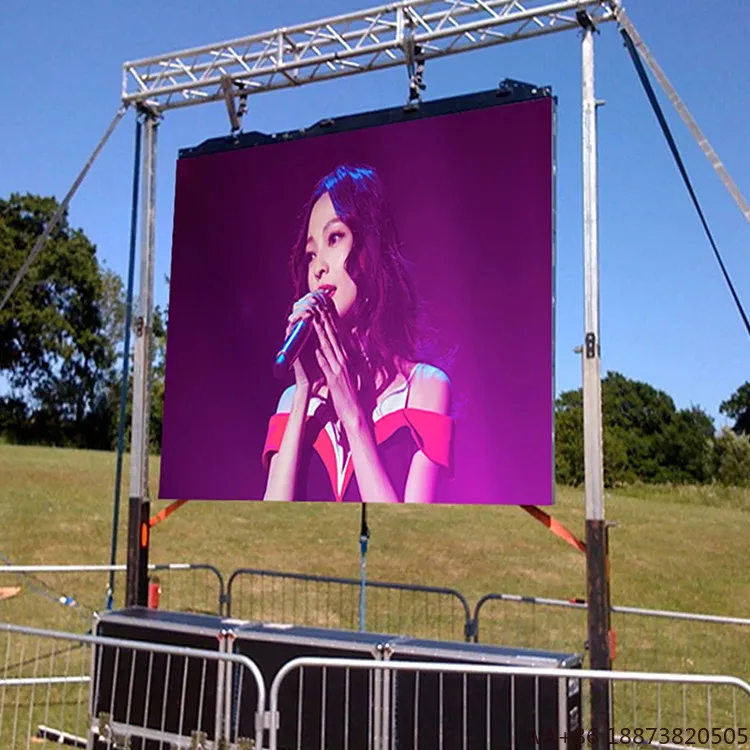 Популярный P8 Открытый фиксированный светодиодный экран Светодиодная рекламная видеостена Цифровая светодиодная панель