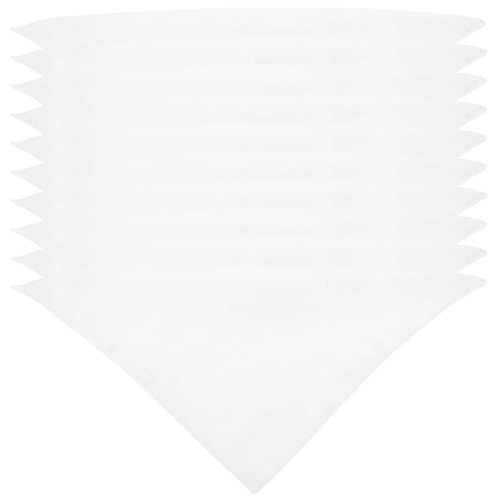 

10 Sheets Wedding Napkin Cloth Set Multi-Use Table Napkins Reusable Polyester Fabric Serviettes for Wedding Reception Restaurant