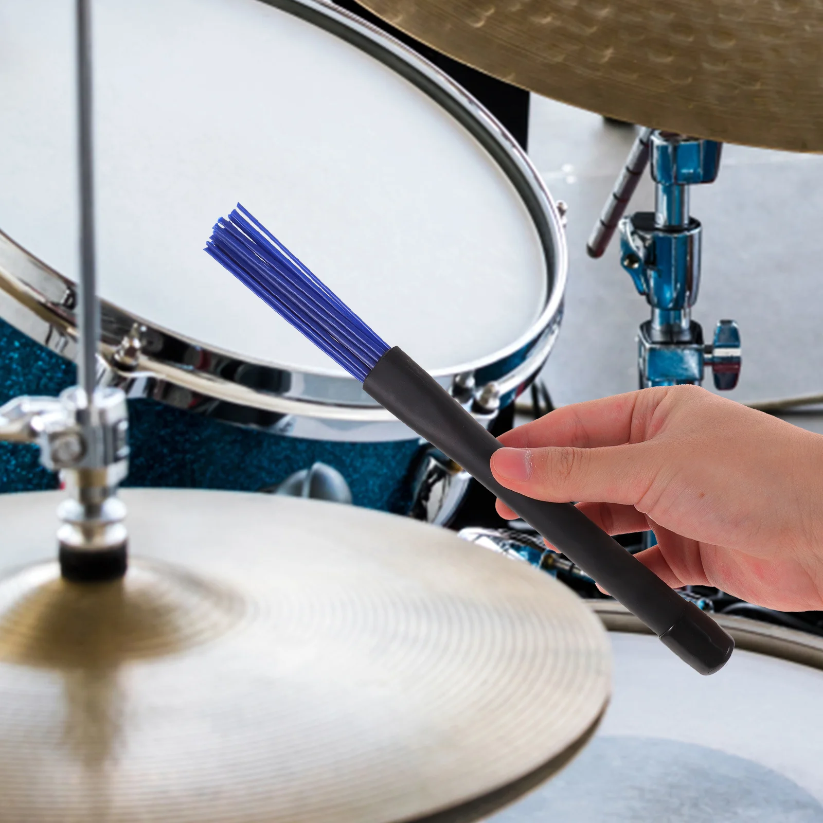 

Nylon Drum Brush Wire Jazz Brushes Snare Steel Plastic Retractable Percussion Accessories