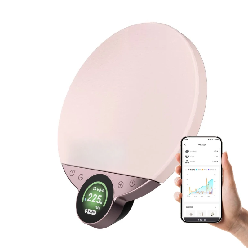 

Hand brewed coffee scale Precision electronic scale Powder-water ratio Kitchen Smart APP