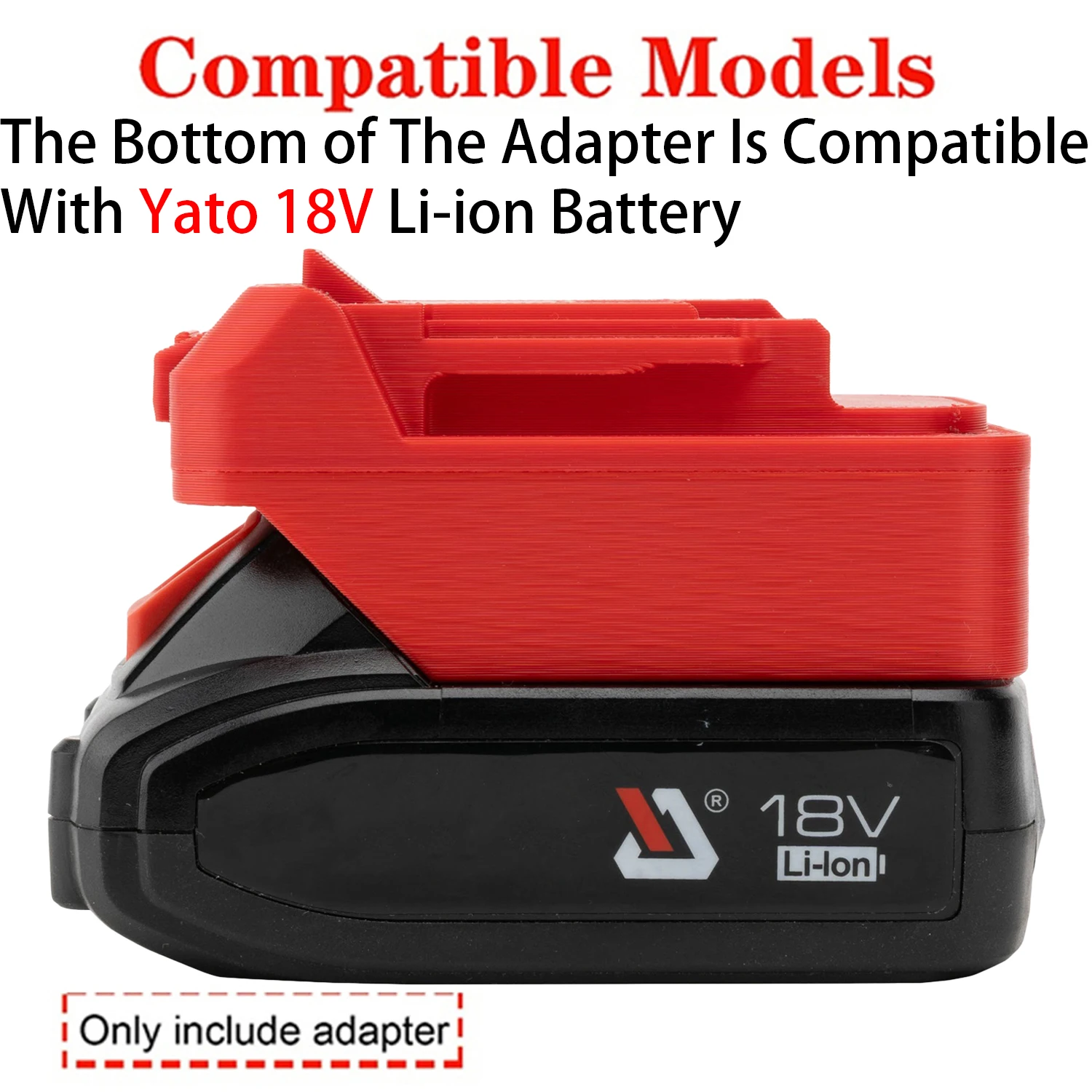 Battery Adapter Converter For Makita 18V LXT Li-ion Tool To Yato 18V Li-ion Batetry Adapter Converter Power Tool Accessory