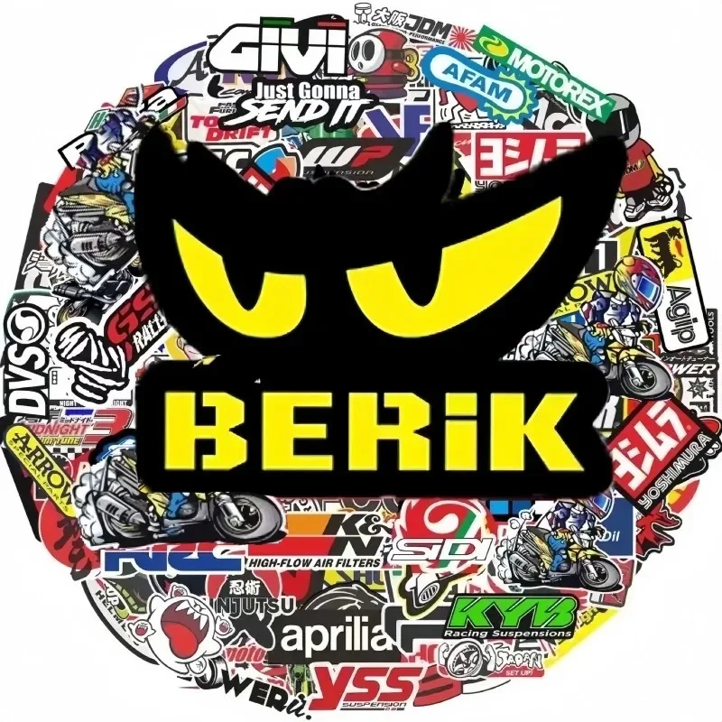 40/80 قطعة ملصقات دراجة نارية عشوائية الأمتعة خوذة موتو لياماها هوندا كاواساكي سباق شعار العلامة التجارية لتقوم بها بنفسك الشارات البلاستيكية مقاوم للماء