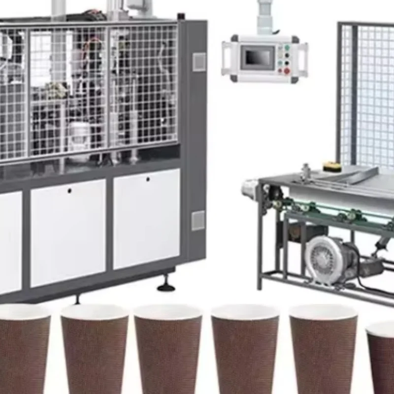 Cost Effective 80pcs/min Disposable Paper Cup Forming Machine for Small Factory