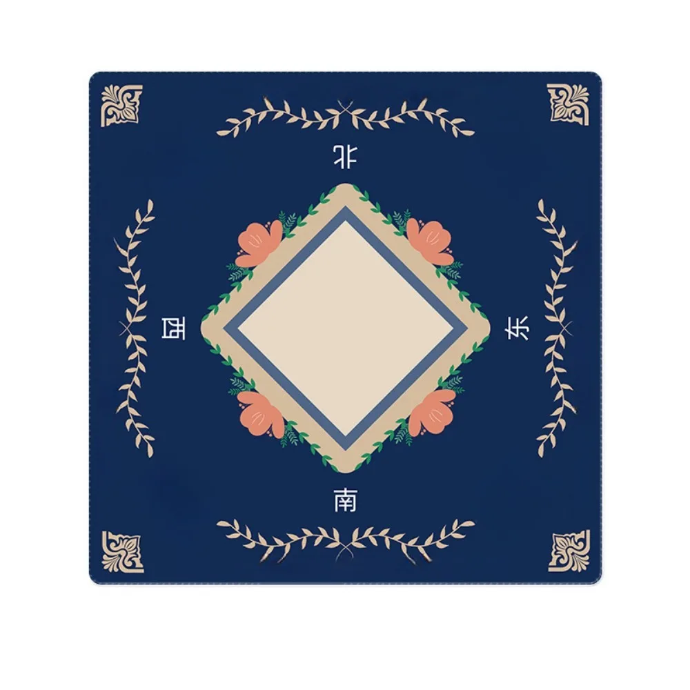 Premium 70X70CM Rubber Mahjong Mat Eco-Friendly Easy Clean Compact Design for Indoor Outdoor Use