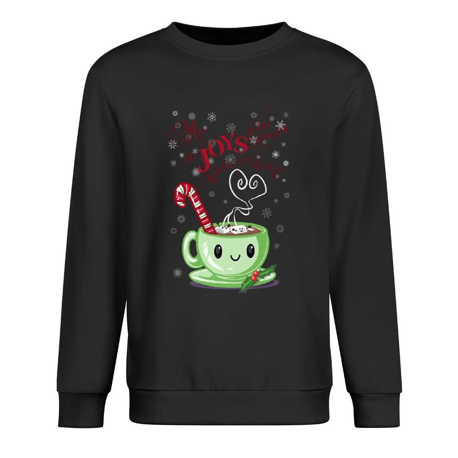 

Joys of the Season Pullover autumn clothes tracksuit men korean style clothes clothes for men men's sweatshirt