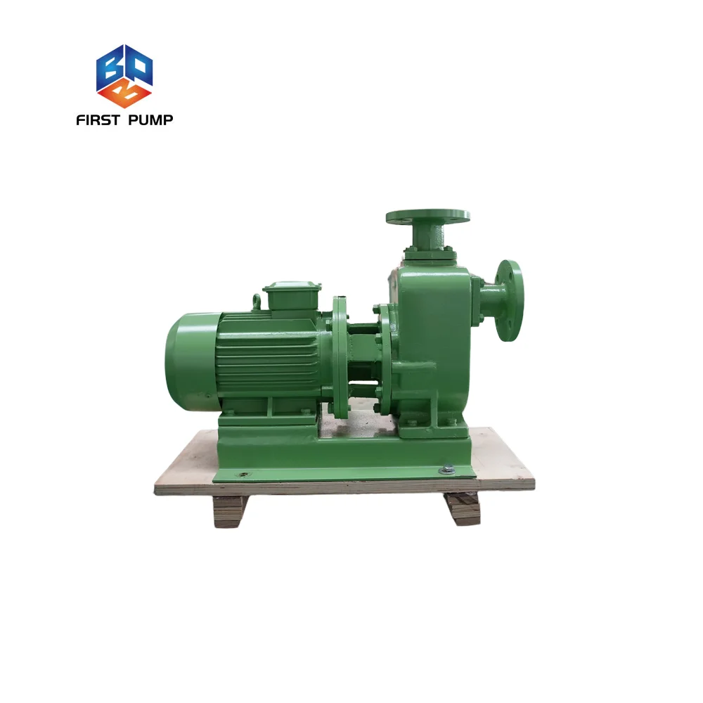 Single Stage Horizontal Industrial Chemical Sewage Water Self-Priming Pump