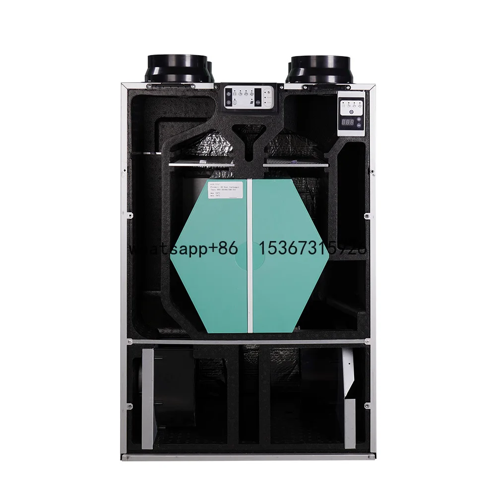 

Custom logo Brand ERV Factory Mechanical Home Ventilation System Wall Mounted Hrv WiFi Control