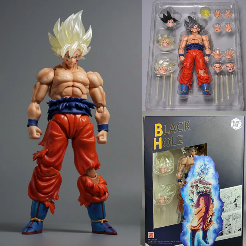 

Black Hole Dragon Ball S.H.Figuarts SHF Ultra Instinct Son Goku Toyotarou Anime Action Figure Figuras model statue Toys gifts