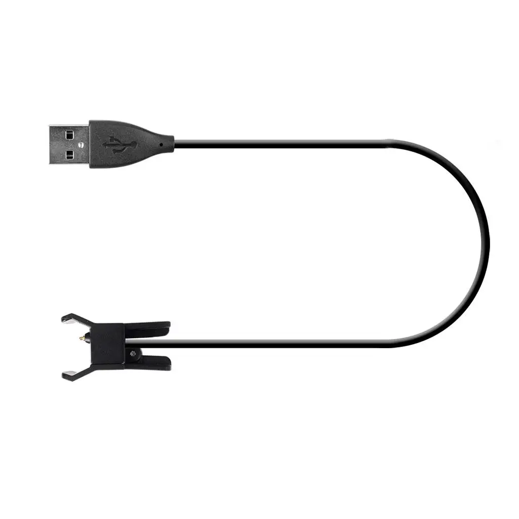 Klips USB do stacji dokującej Kabel do ładowania Przewód do inteligentnego zegarka Alta w kolorze czarnym