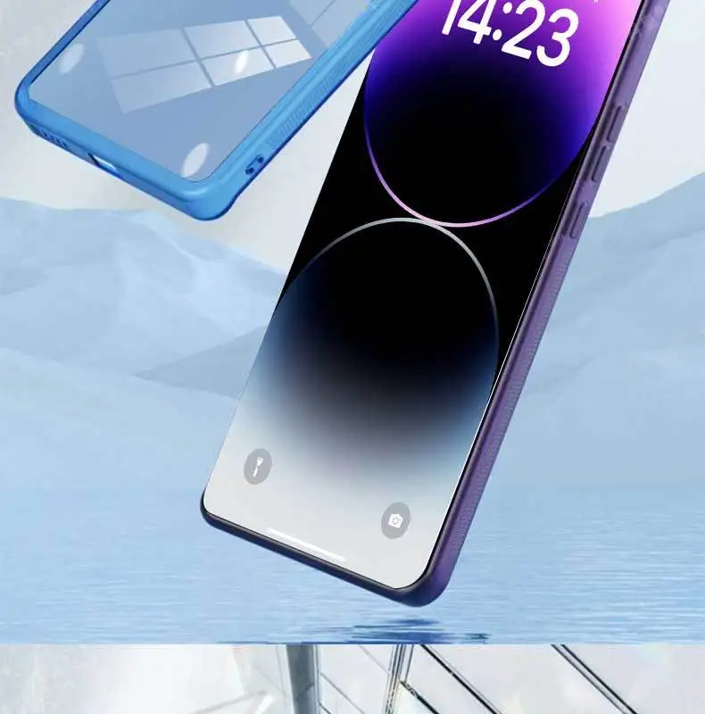 حافظة لهاتف OPPO Reno 15 14 pro حافظة بسيطة للحواجب شبه شفافة من السيليكون غطاء من البولي يوريثان الحراري لهاتف OPPO Reno15 pro ممتص للصدمات Funda