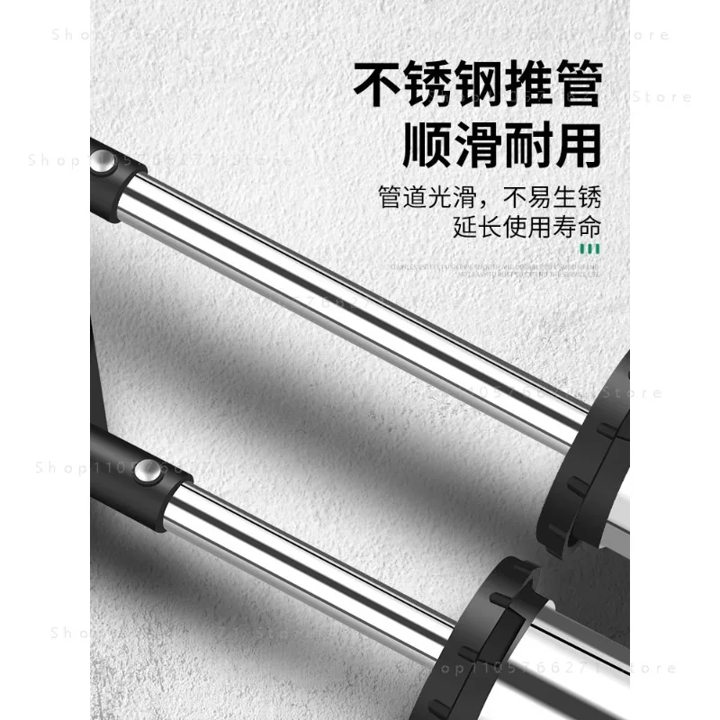 Stainless Steel Mortar & Cement Caulking Gun, Manual Grouting Injector for Door & Window Sealing, Handheld Grout Filling Tool