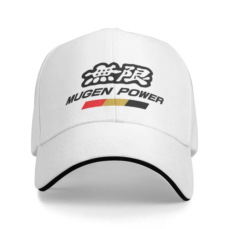 Mugen Power-Casquette de Baseball Personnalisée pour Homme et Femme, Chapeau de dehors Respirant