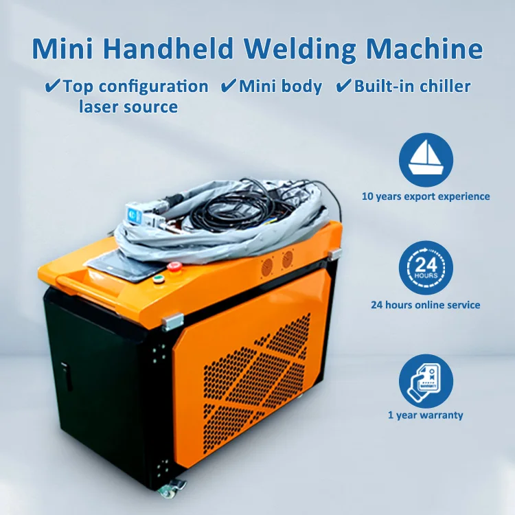 Portable Handheld Laser Welding Machine Soldering 3000W Metal Steel Stainless Argon Mini Laser Welder