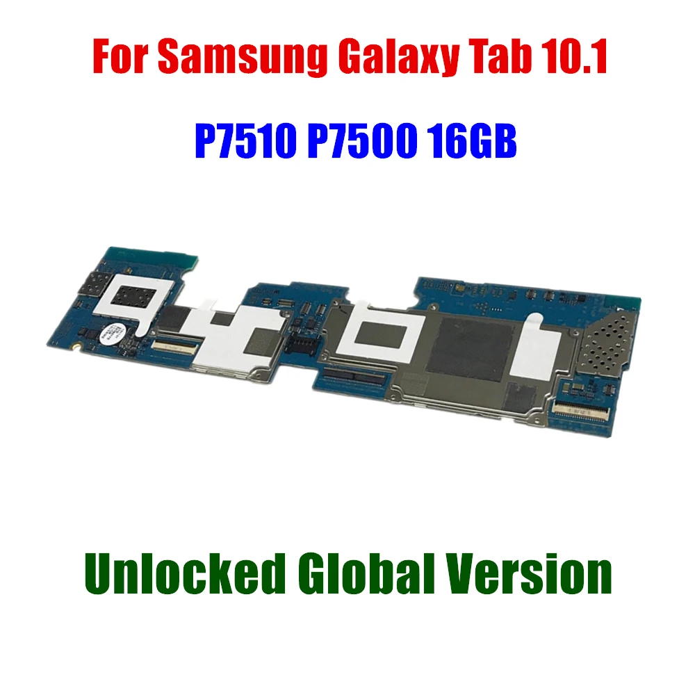 Full Working Board For Samsung Galaxy Tab 10.1 P7500 3G&WIFI P7510 Unlock Motherboard Logic Mother Board