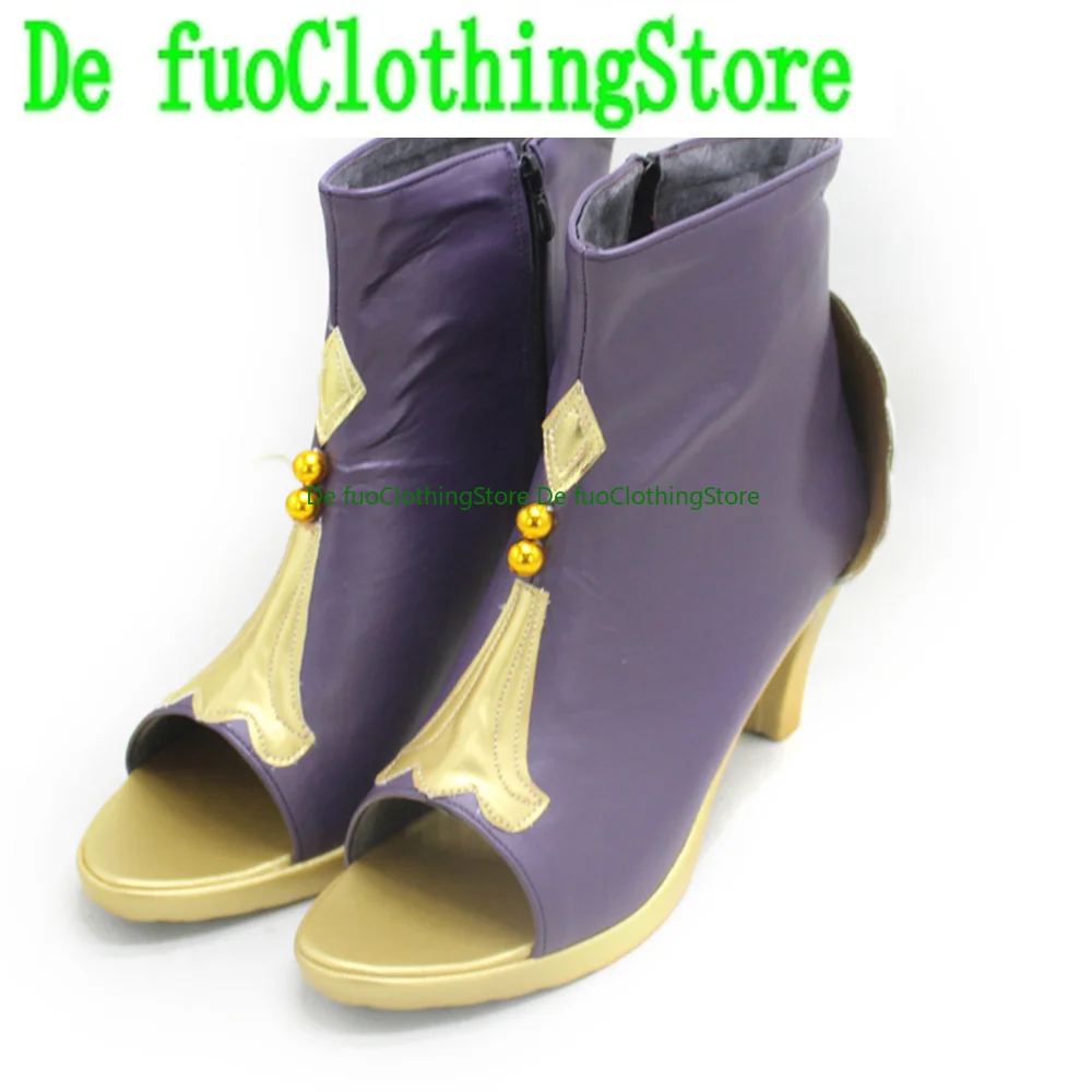 DefuoClothing Genshin Impact Collei Cosplay Schoenen Laarzen Game Anime Game rollenspel Halloween Party Props Schoenen Laarzen