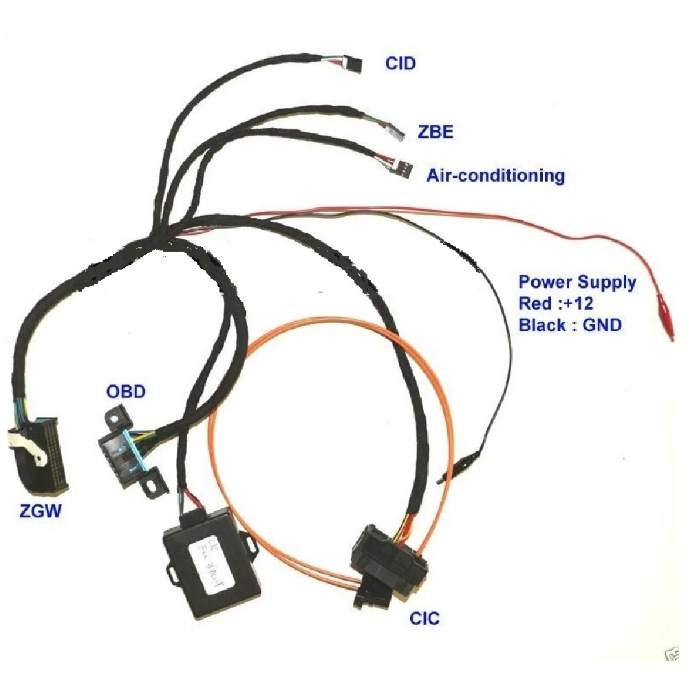 Ignition Emulator to ZGW For BMW F01 F02 F10 F18 F25 Fxx CIC CAS4 Ignition ON