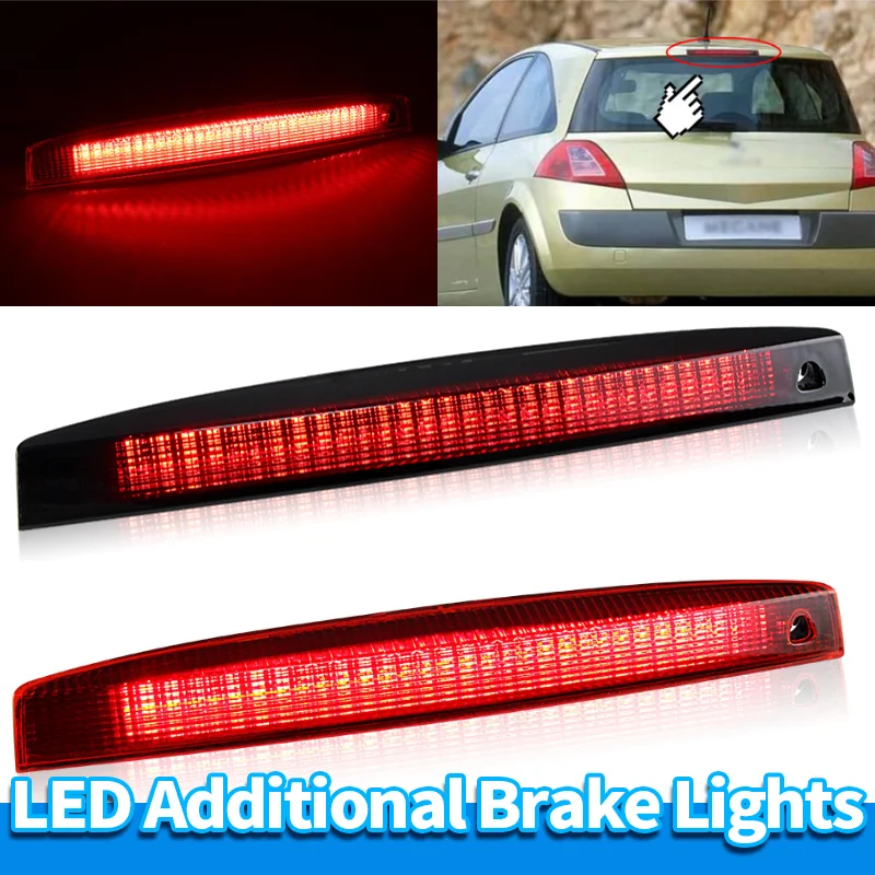 

Светодиодный третий высокоуровневый стоп-сигнал заднего хода для Renault Megane MK2 Hatchback Estate 2003-2008 8200175538 задний стоп-сигнал с высоким креплением