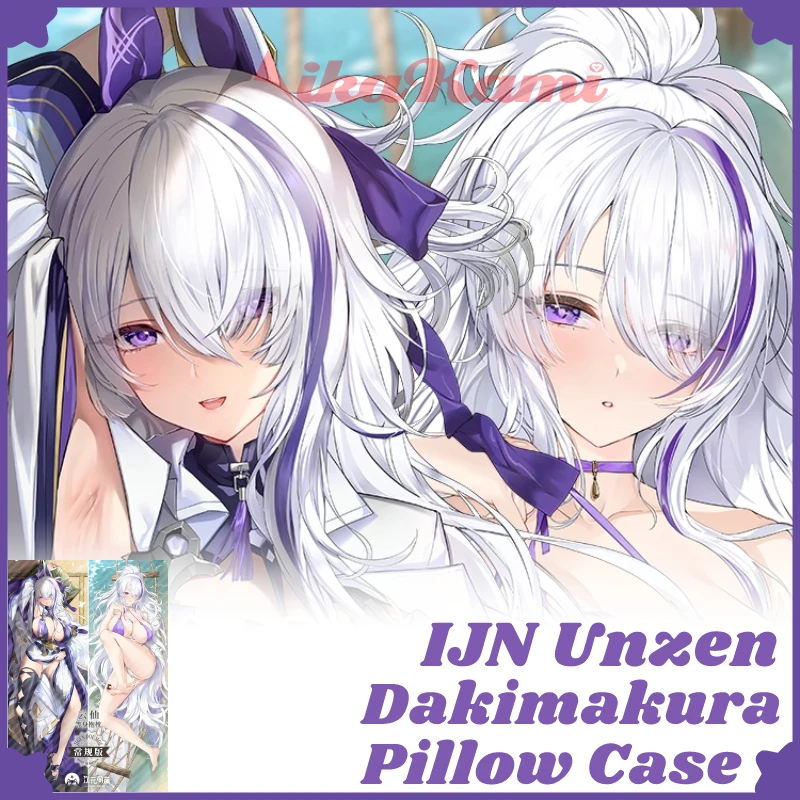 

IJN Unzen Dakimakura Azur Lane Full Body Pillowcase Pillow Case Sexy Hugging Cushion Cover Case Home Bedding Otaku Decor Gift