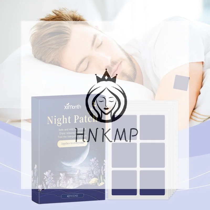 Natural Herbal Sleep Patch With Lavender for Sleeplessness Anxiety Relief Brain Relaxation and Restful Night Sleep