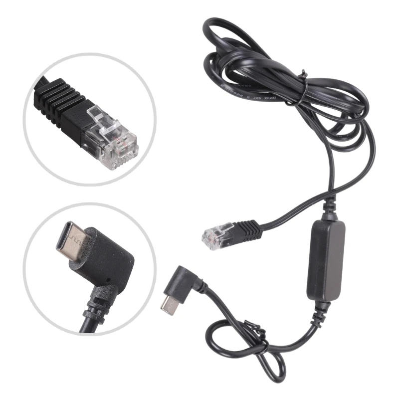 Type C To RJ11 Powe…