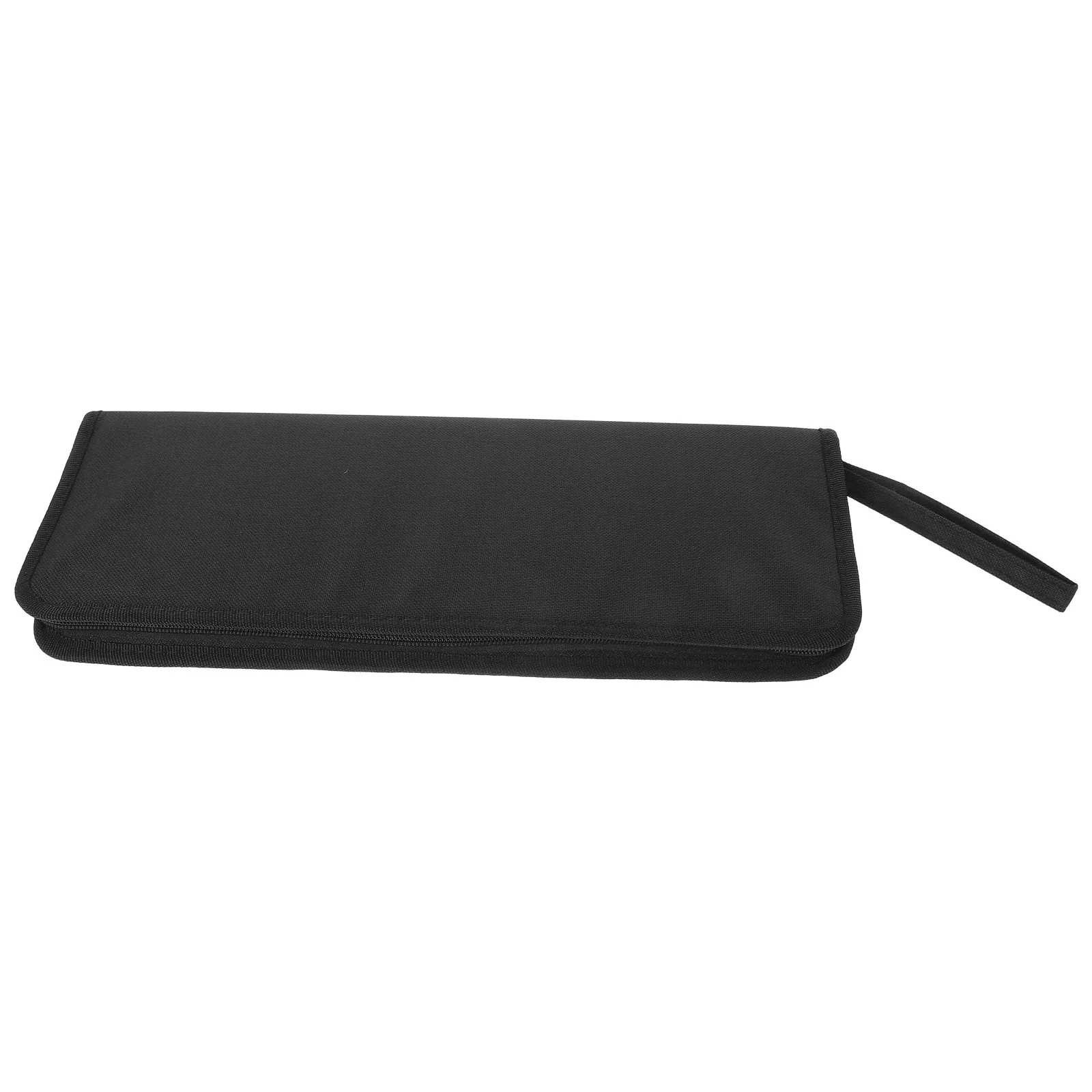 1 قطعة 15 فتحة قماش فرشاة الطلاء حامل التخزين المنظم للفنان فرش أدوات أقلام أقلام حامل فرشاة الطلاء الأسود