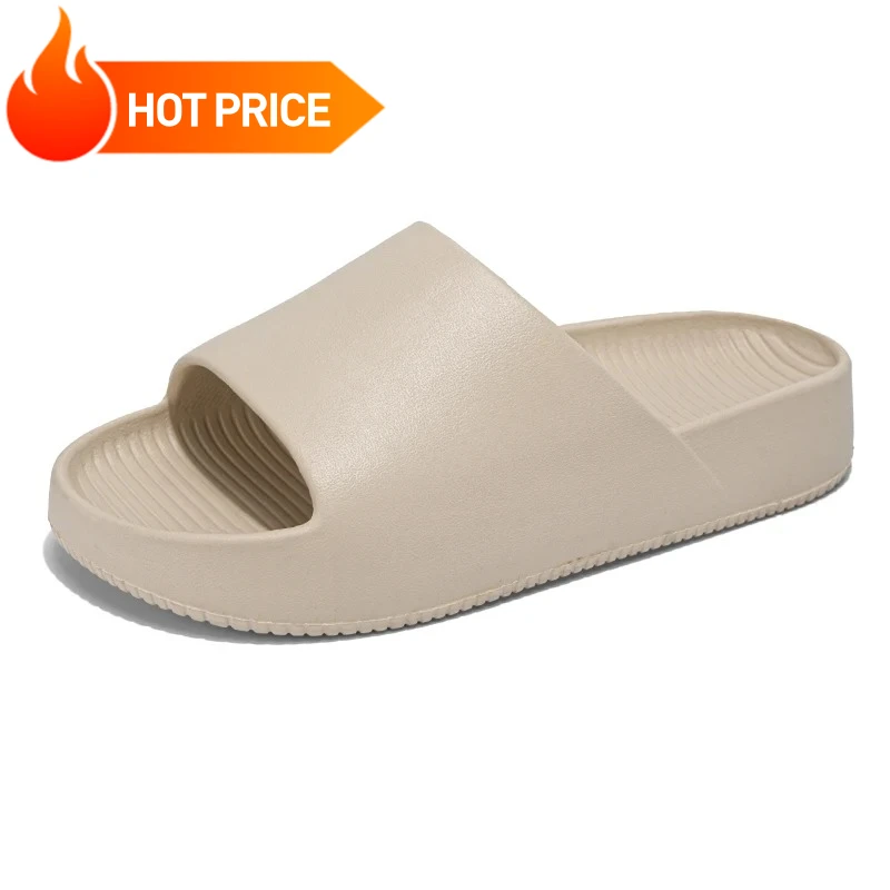 

Men's women's sandals new large size light breathable women's shoes fashion platform slippers men hollow EVA beach shoes couples