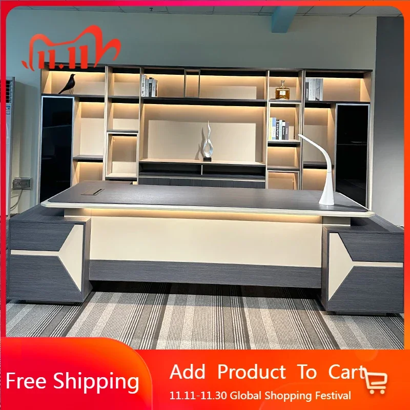 

High Quality Unique Office Desk Minimalist Work Cheap Vanity Office Desk Modern Secretary European Wooden Bureau Furniture