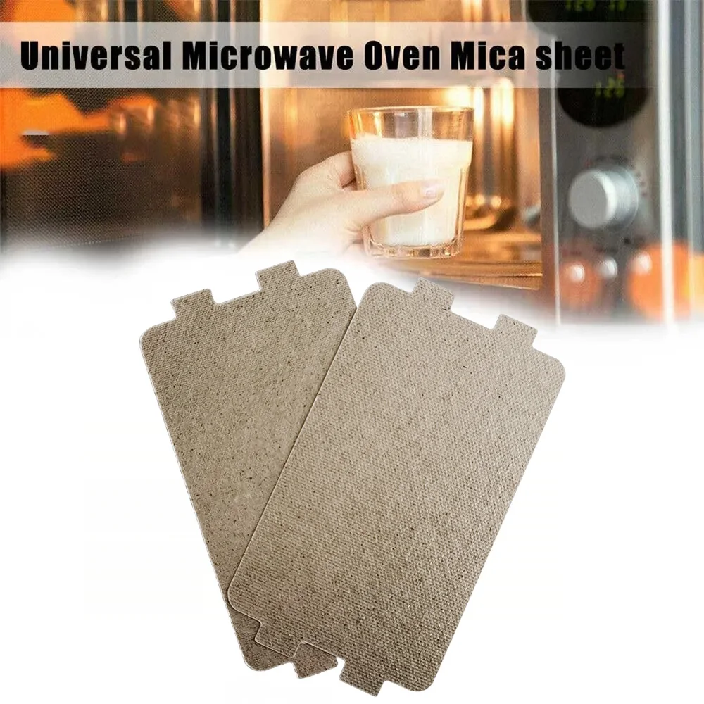 Mica Board Oven Wave Guide Waveguide Cover Sheet Plate For Hair Dryers Toasters Microwave Oven Heaters Household Appliances 2pcs