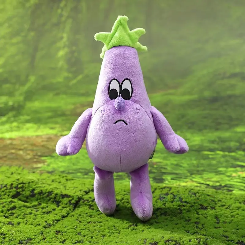 Anime original de 12,6 polegadas Sr. Frutas legumes brinquedos de pelúcia bonito brcoccoli banana berinjela brinquedo de pelúcia para crianças presente