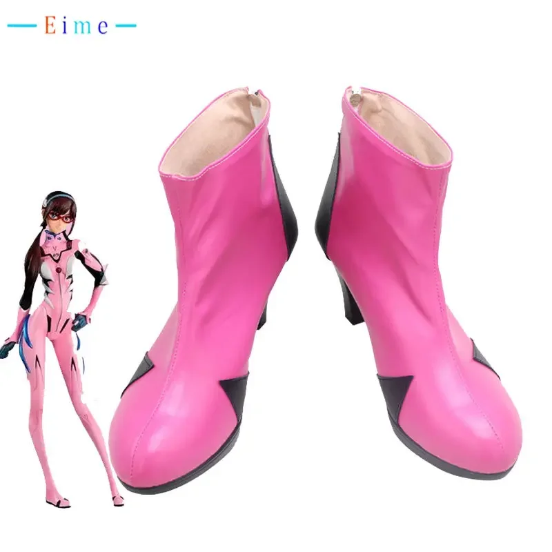 

Mari Makinami Cosplay Shoes EVA Cosplay Boots PU Leather Shoes Halloween Carnival Prop Custom Made